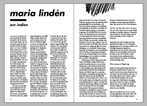 Form och layout till fanzinet Constant Reader (nr. 3). 36 sidor. http://www.constantreader.se
