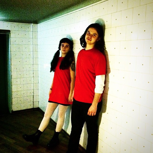 Min syrra och Jocke är White Stripes 🙌 Regram @jockepaido