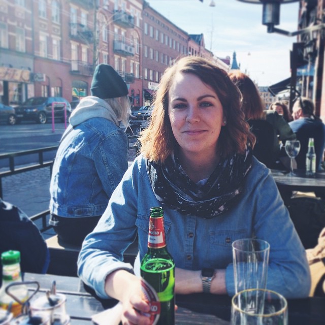 Fick fräknar när jag och finaste Sara lapade sol igår. ☀️💕