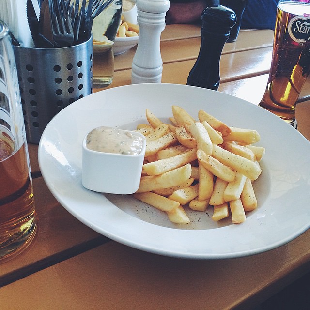 Dagens skrovmål 🍟 #hejblekkäter