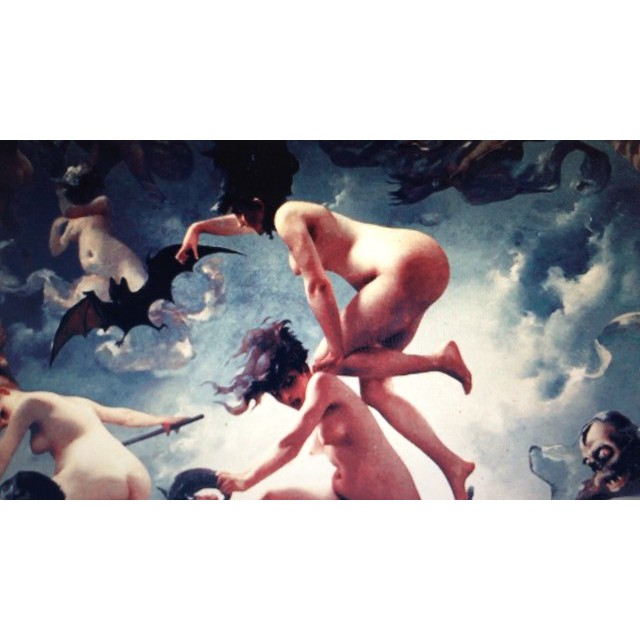 Fetaste gifen jag sett i år! 👊 Bild från Faleros "Witches going to their sabbath" (1878). Musikval av mig: Recover (Cid Rim remix).