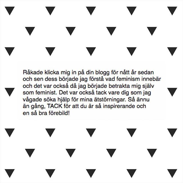 Ni fattar hur mycket ni gör för mig va? Hade aldrig orkat med skiten om jag inte visste att sånt här kan ske. ❤️