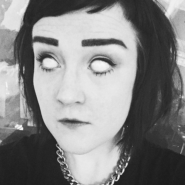 Tur ändå att evolutionen fixade iris så att man inte gick omkring så här ¯\_(ツ)_/¯