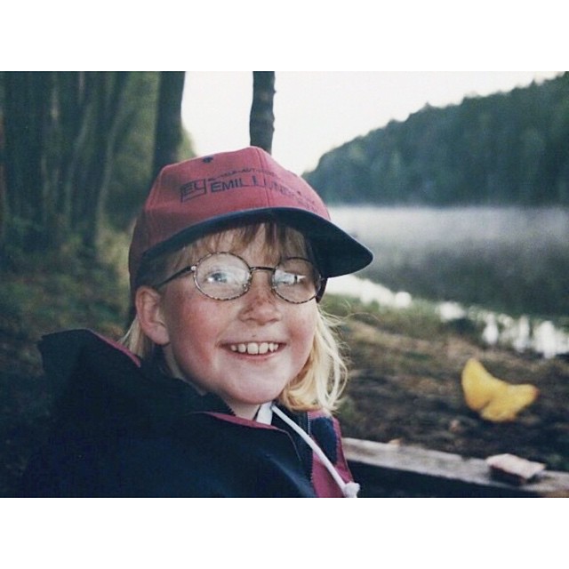 #tb 10 år och glad tönt. 🎣