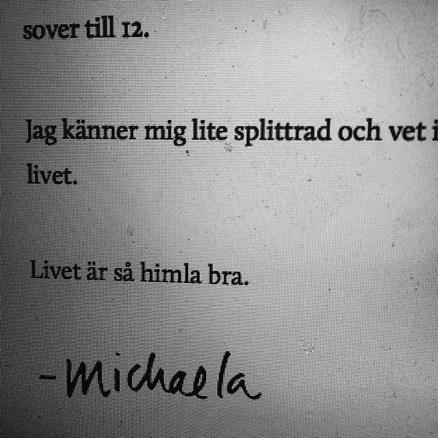 〰 Jag har bloggat! Om livet! Och allt möjligt! 〰 Länk i bio